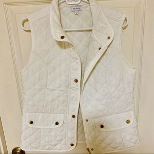 Kenar Classy White Vest